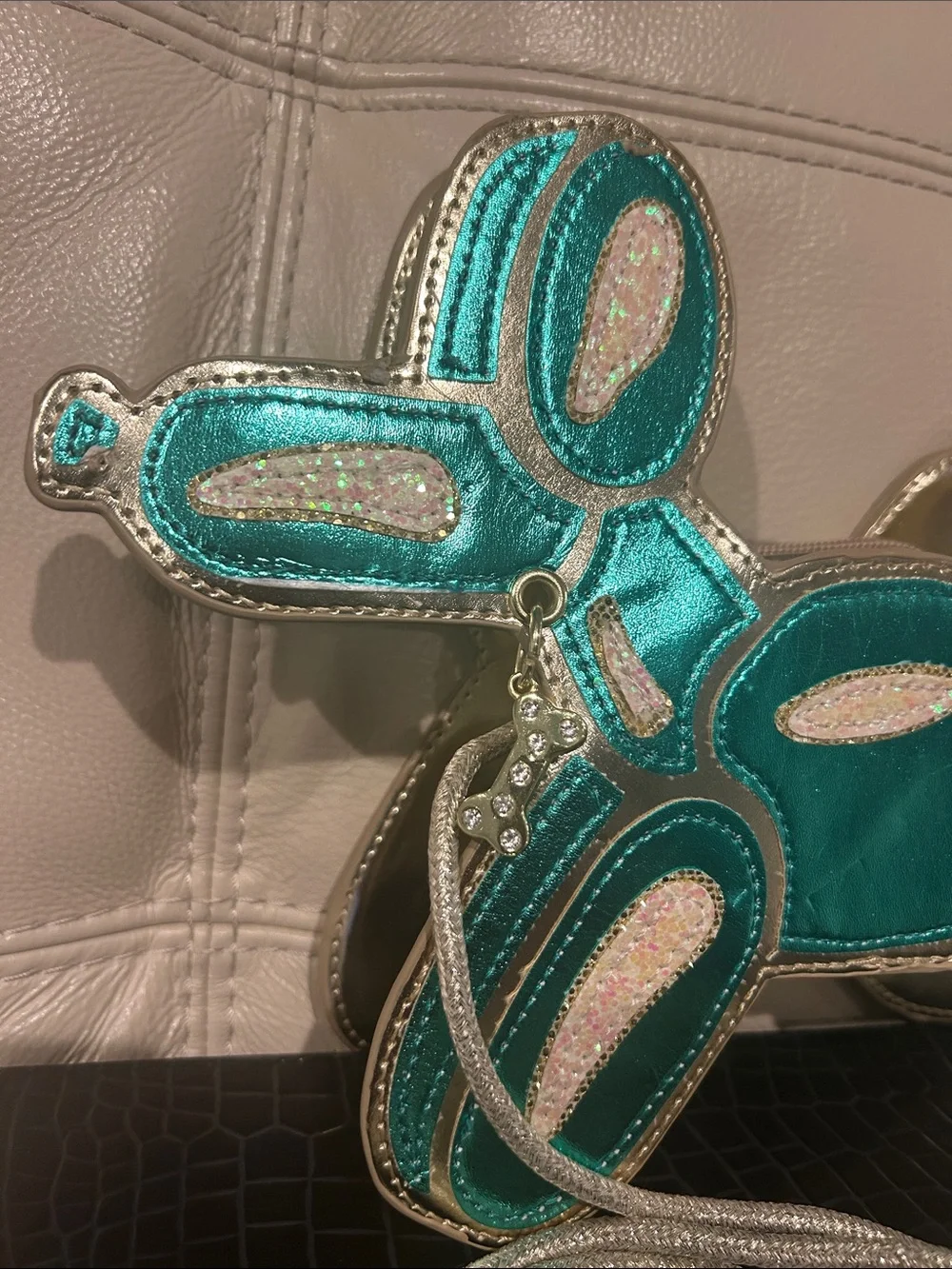 Cat & Jack Girls' Discontinued Novelty Balloon Dog Crossbody Purse
